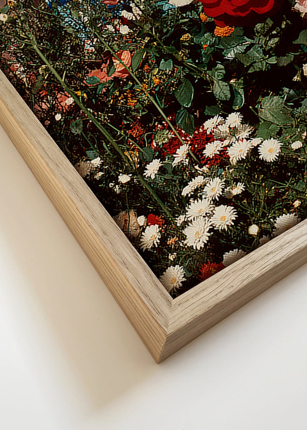 Plakat botaniczny: ogród w rozkwicie