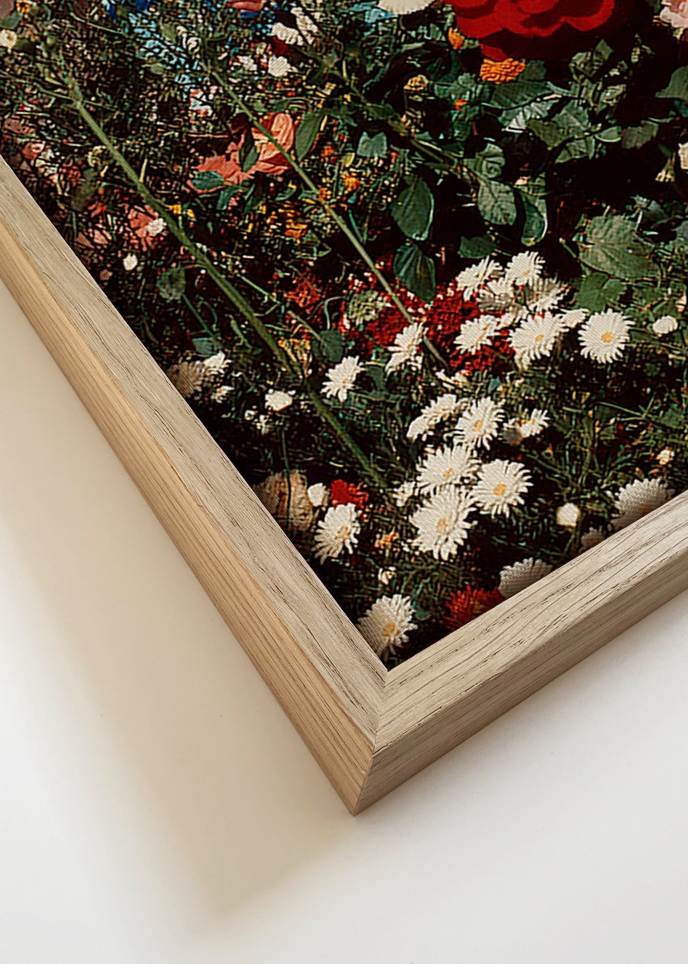 Plakat botaniczny: ogród w rozkwicie