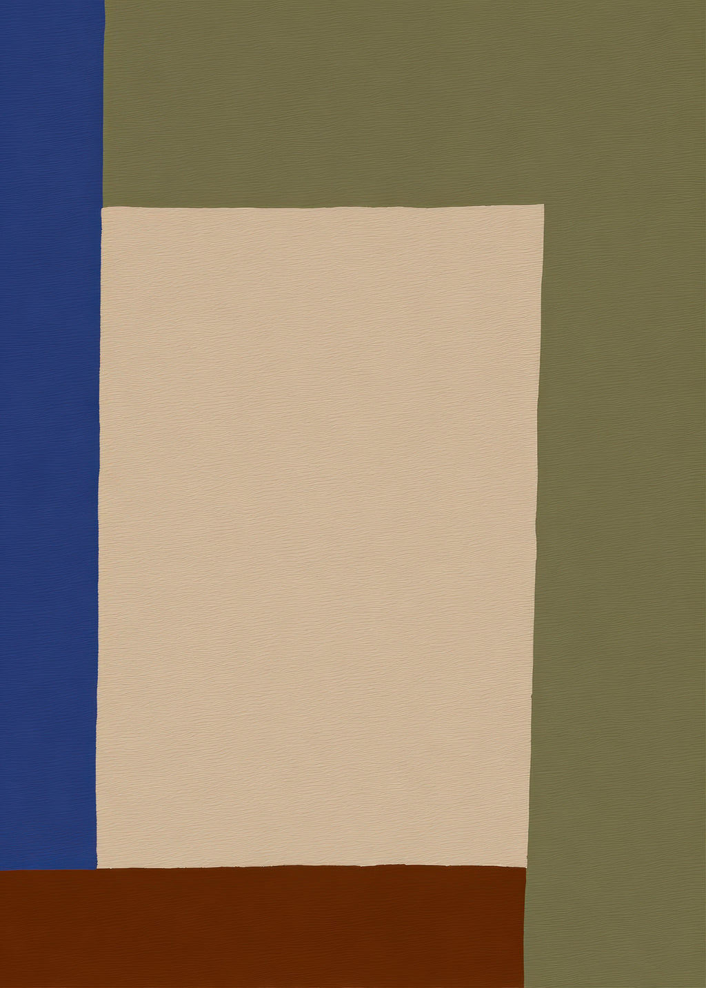 Quiet Shapes - Unframed art print