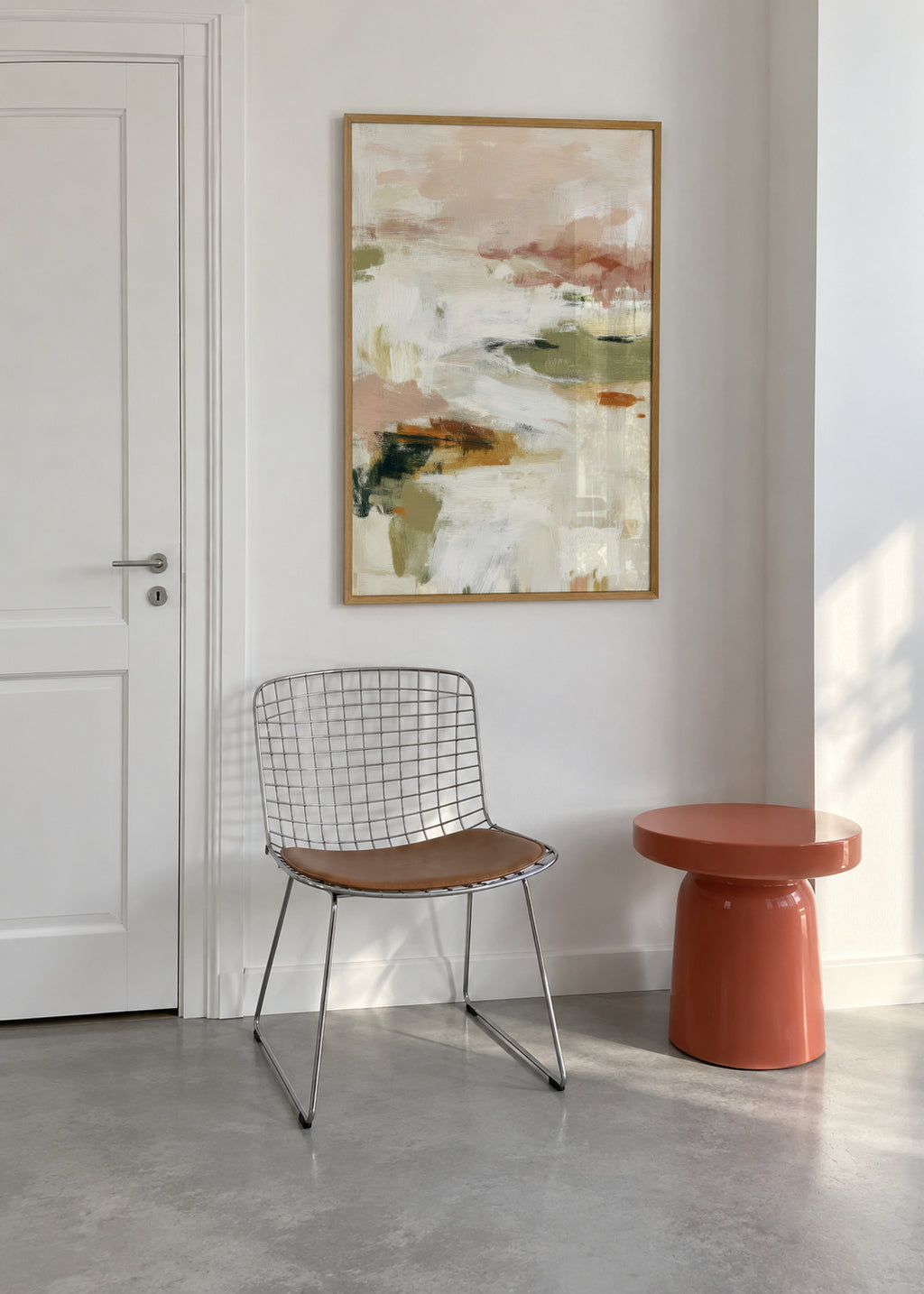 Dust Horizon - Framed poster in an interior