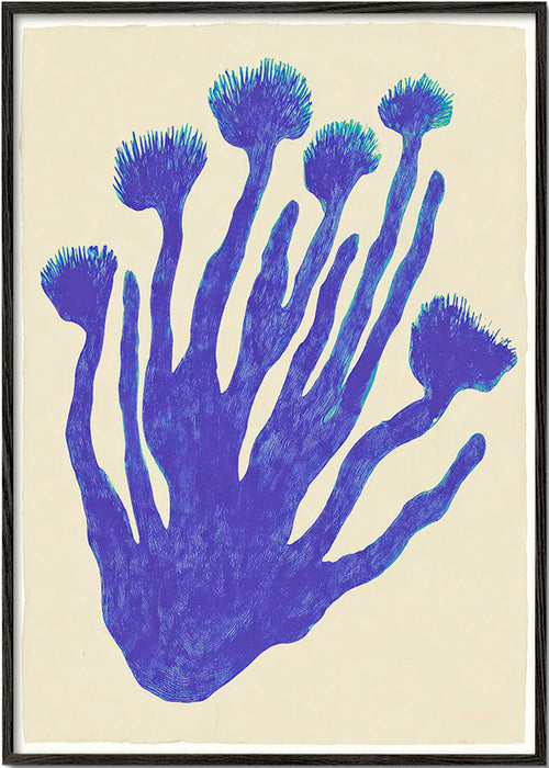 Plakat botaniczny Indigo Coral
