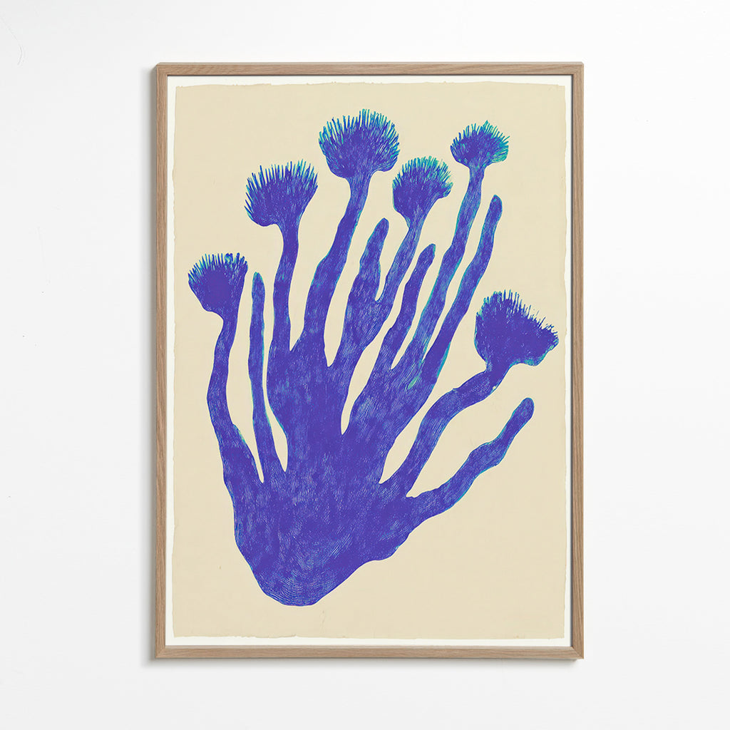 Plakat botaniczny Indigo Coral
