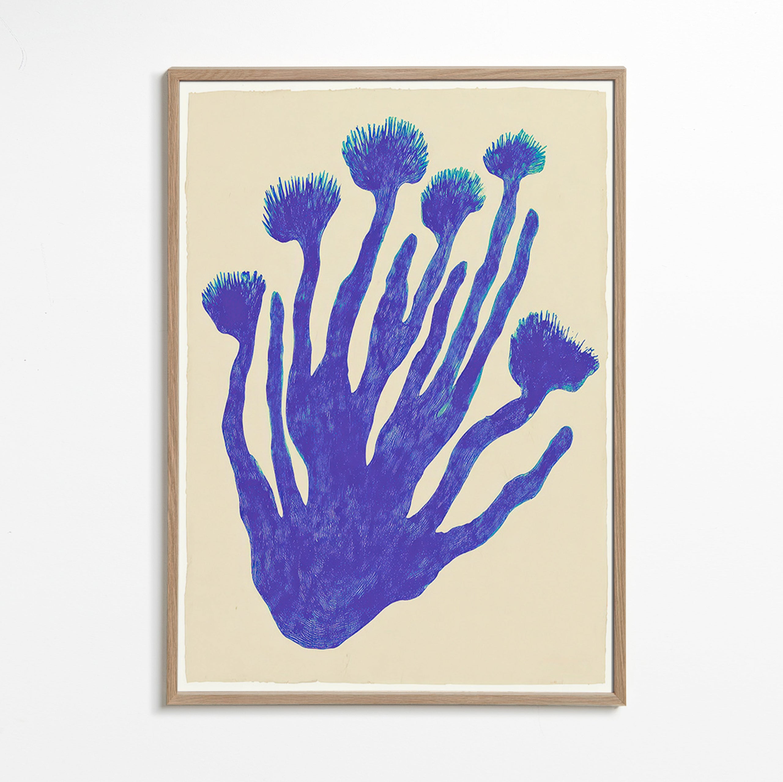 Plakat botaniczny Indigo Coral