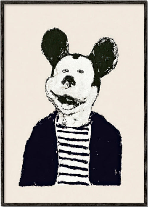 Ilustracja myszy dżentelmena