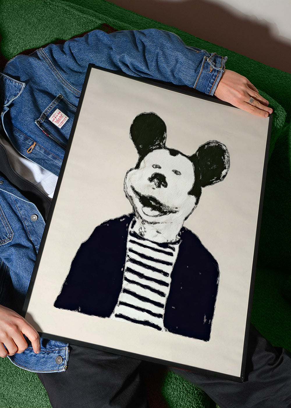 Ilustracja myszy dżentelmena