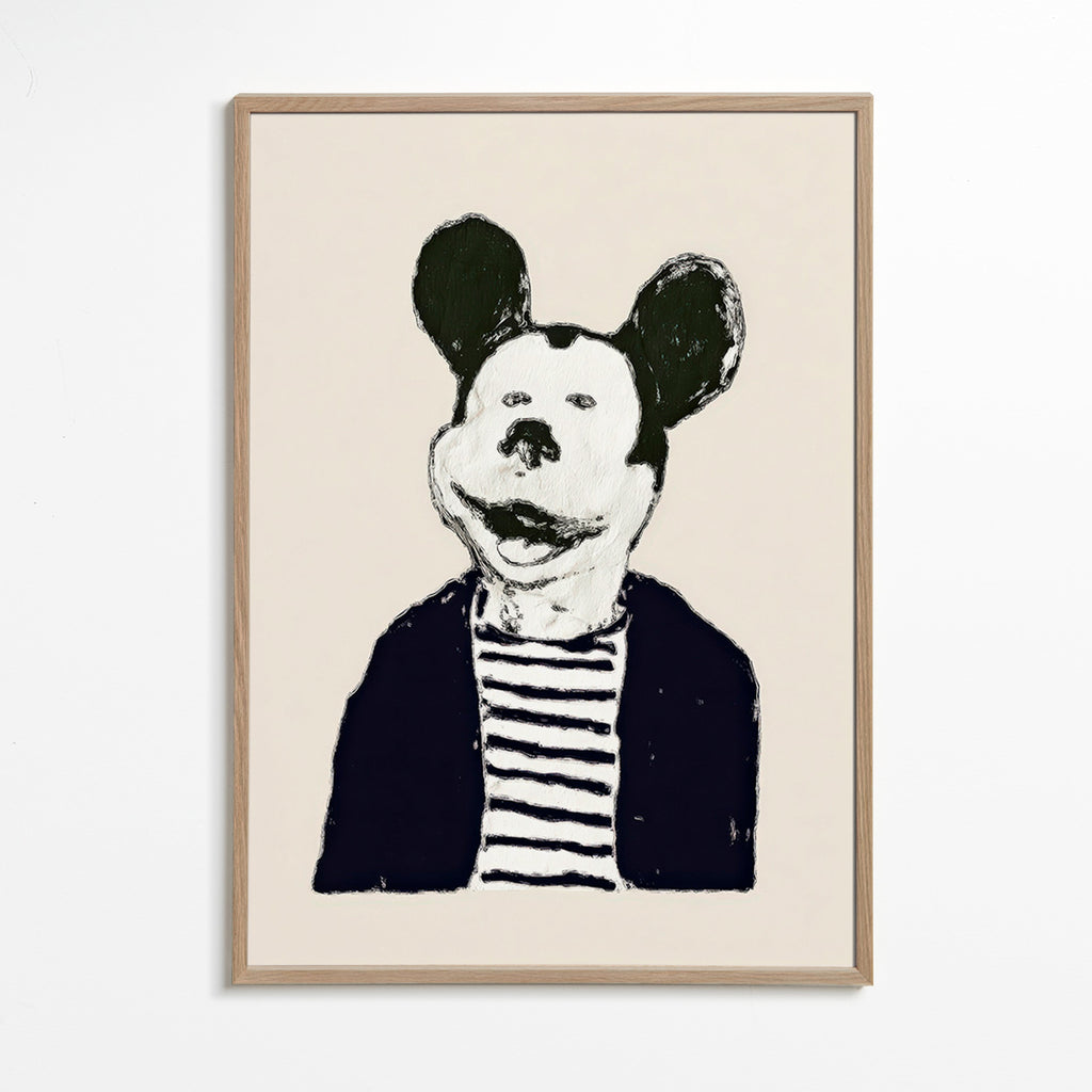 Ilustracja myszy dżentelmena