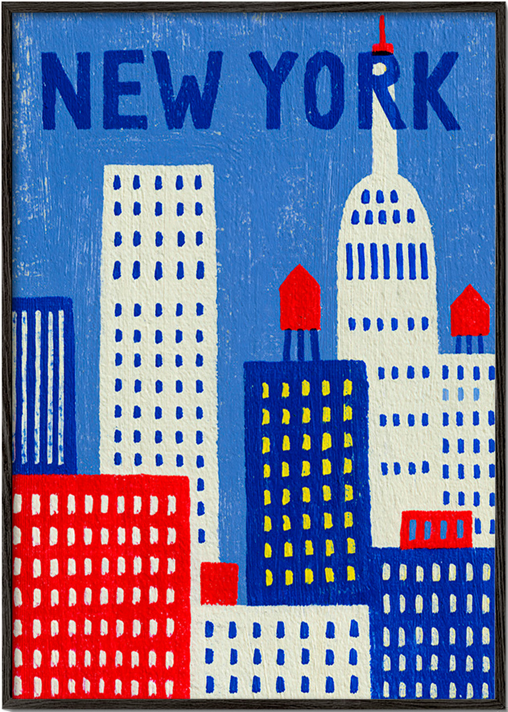 Sztuka miejska New York ilustracja
