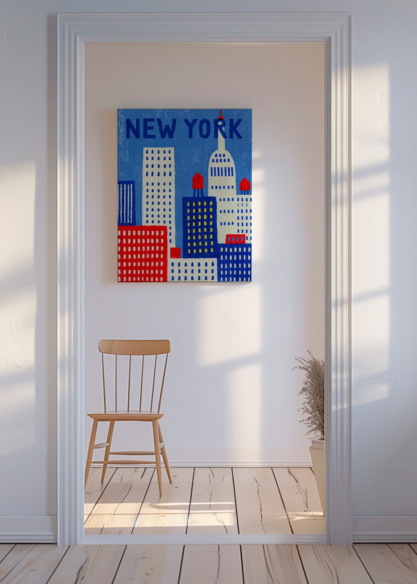 Sztuka miejska New York ilustracja