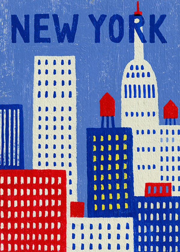 Sztuka miejska New York ilustracja