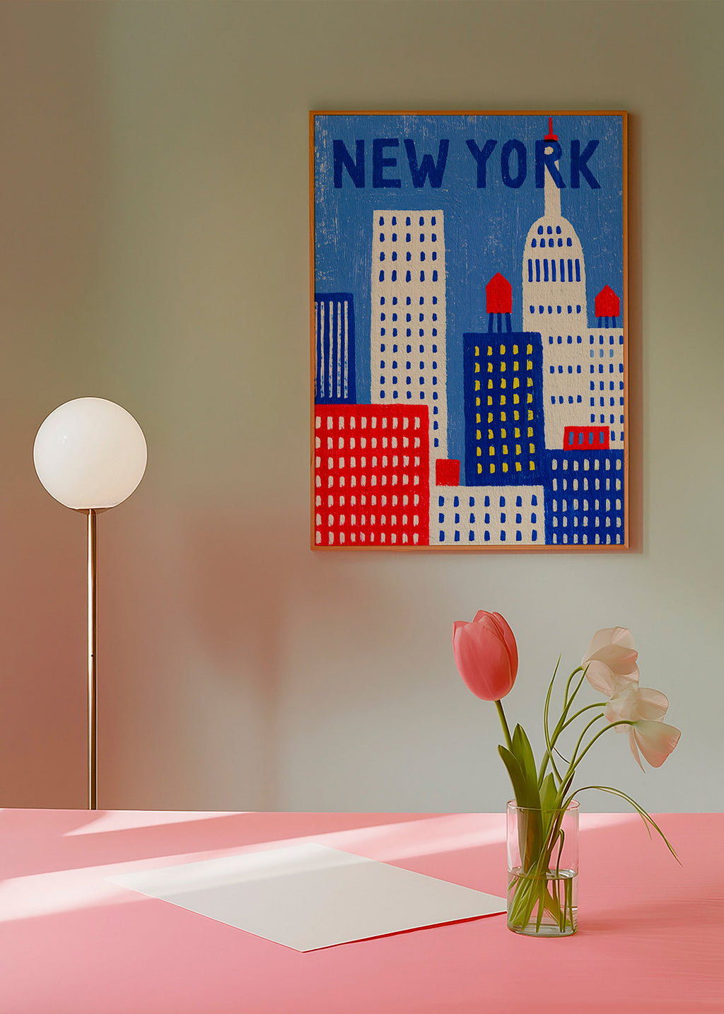 Sztuka miejska New York ilustracja