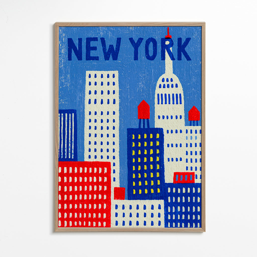 Sztuka miejska New York ilustracja