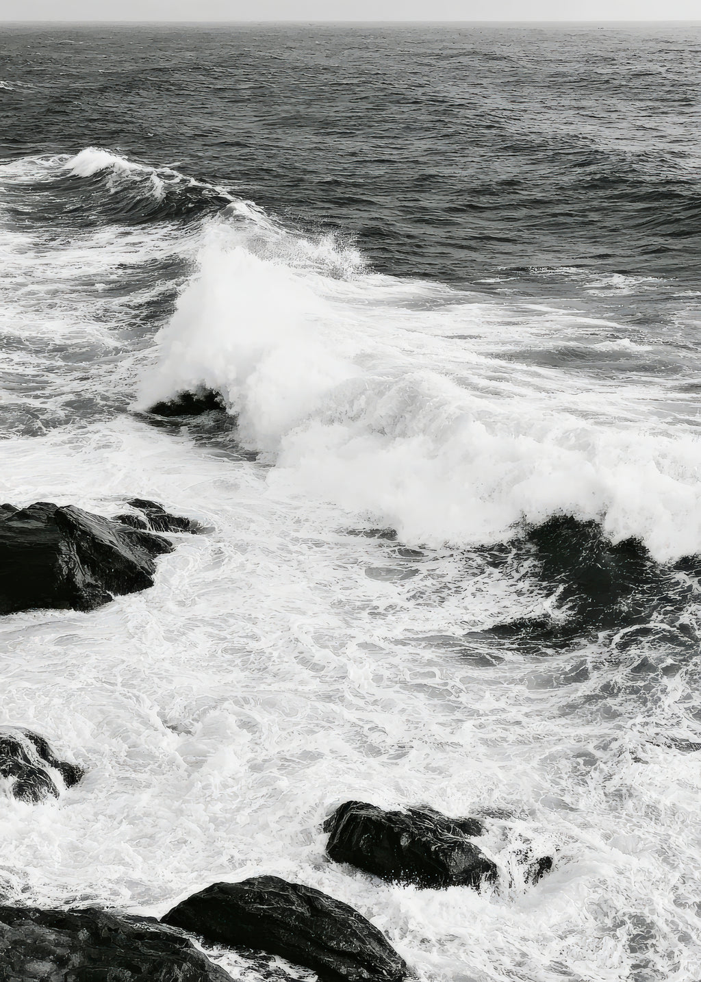 Coastal Storm - Unframed art print