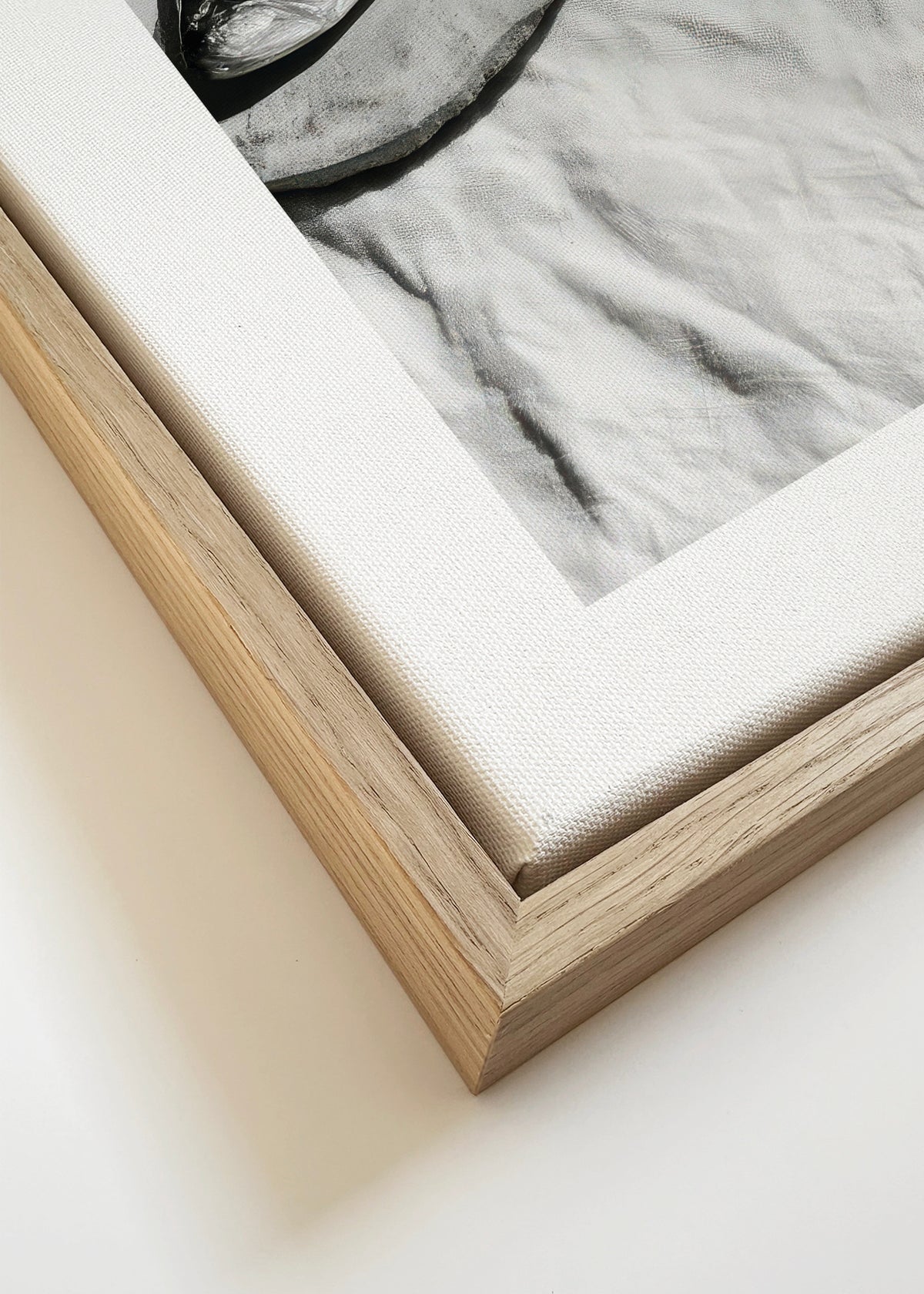 Citrus Lunch - Framed canvas detail