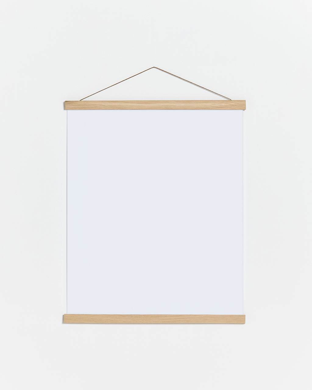 Colgador para póster de 60cm de madera y color roble